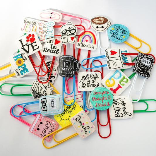 Mystery Bookmark 3 Pack.  Choose your Theme