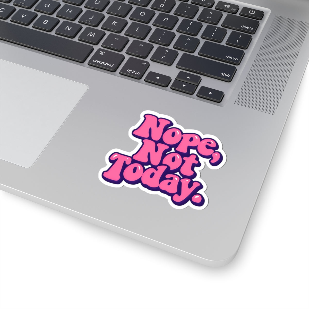 Nope, Not Today Sticker