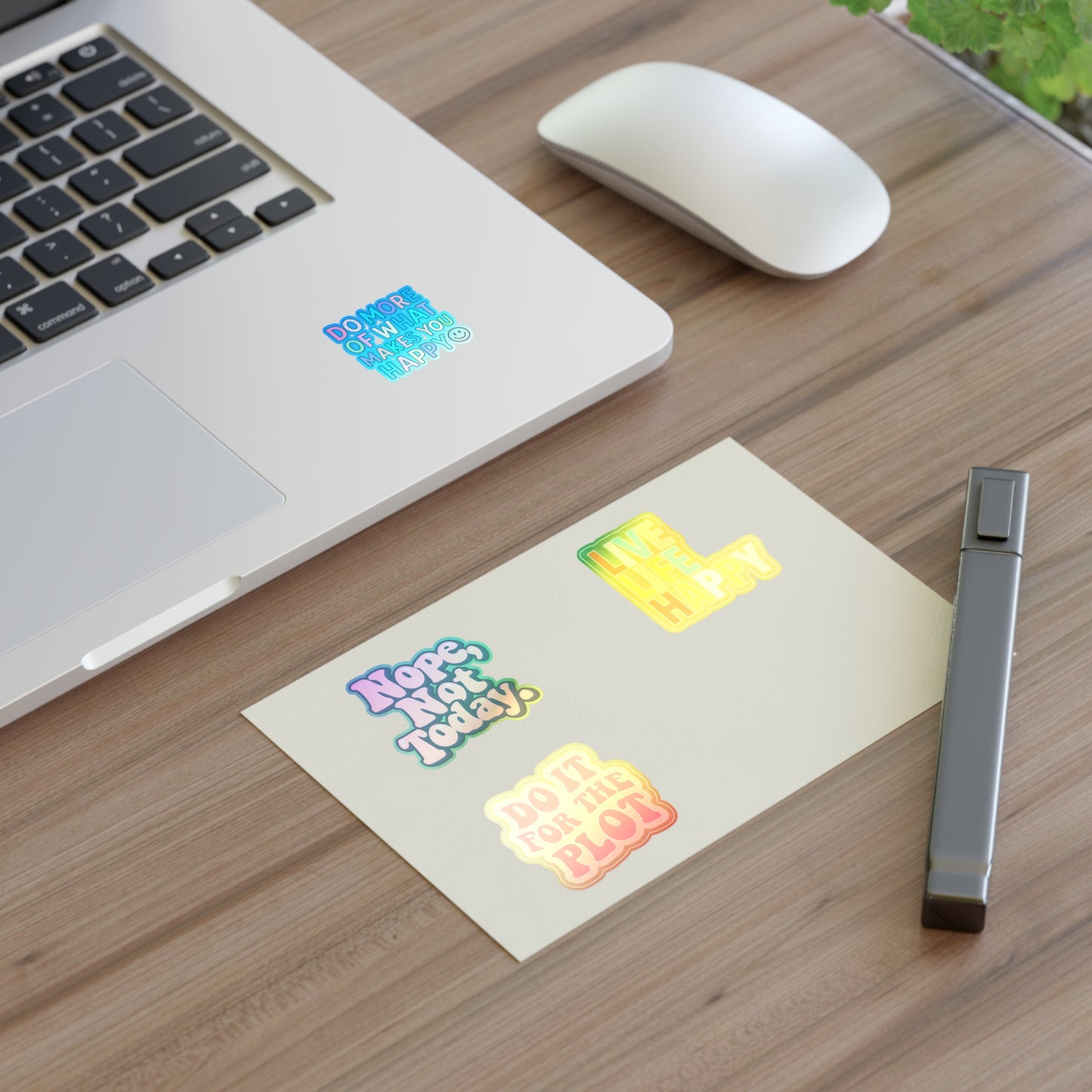 Positive Vibes Sticker Sheet — 4 Stickers