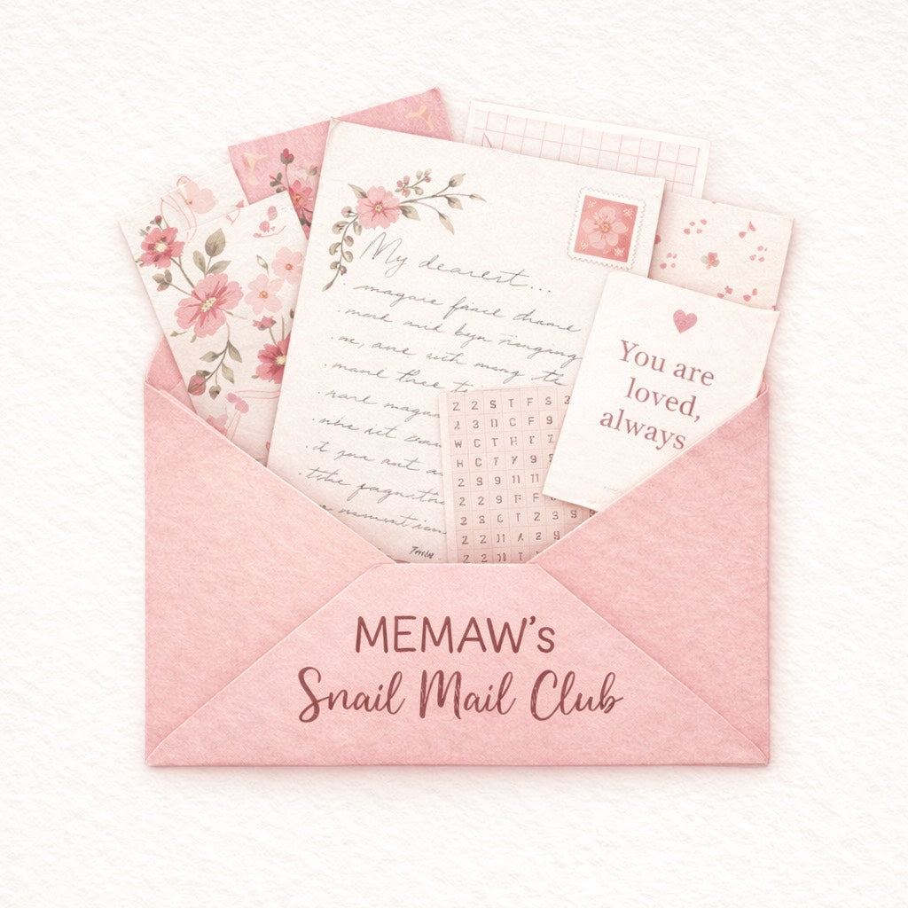 Letters from Memaw, Monthly Snail Mail Subscription