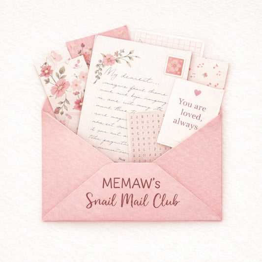 Letters from Memaw, Monthly Snail Mail Subscription