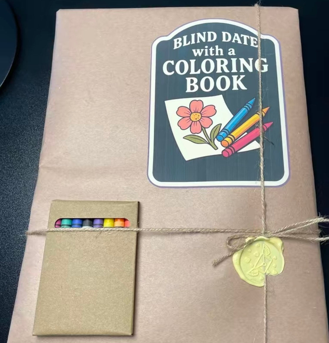 Blind Date with a Coloring Book